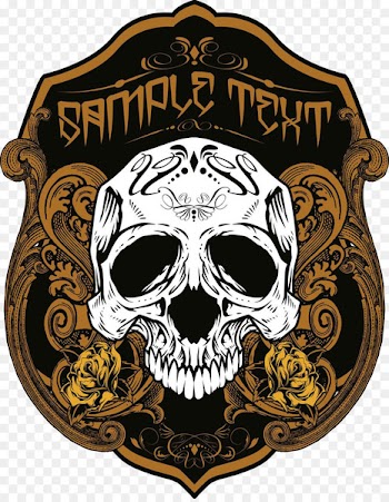 T-shirt Hoodie Eagles of Death Metal - Brown skeleton armband 