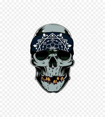 T-shirt Human skull symbolism Tattoo Kerchief - Skull 