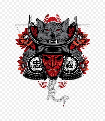 T-shirt Illustration - Langtou vector warrior 