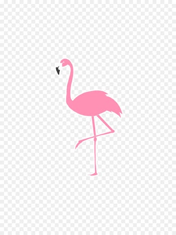 T-shirt Logo Flamingo Sticker Hoodie - flamingo 