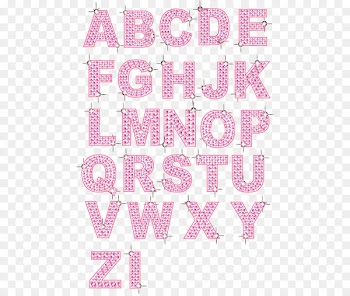 T-shirt Love Alphabet Child Wallpaper - Pink Diamond alphabet vector 