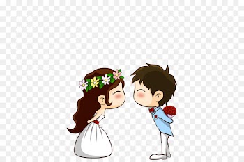 T-shirt Marriage proposal Wedding Significant other - Cartoon married couple 