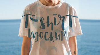 T-shirt mockup design Free Psd