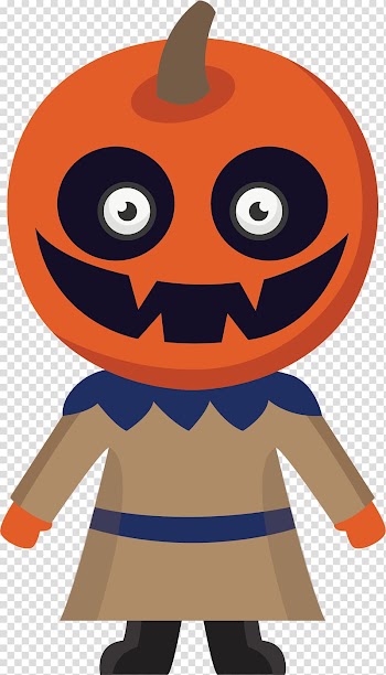 T-shirt Monster Illustration, hand-painted pumpkin monster transparent background PNG clipart