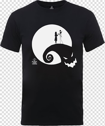 T-shirt Oogie Boogie Jack Skellington The Nightmare Before Christmas: The Pumpkin King Clothing sizes, Jack and sally transparent background PNG clipart