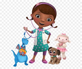 T-shirt Pet Child Toy Iron-on - doc mcstuffins 