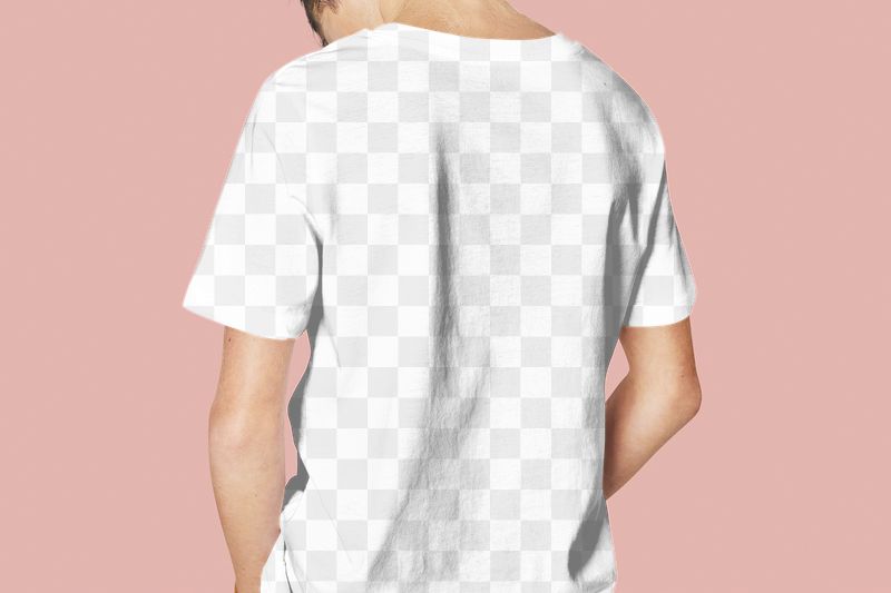 T-shirt png mockup, men's fashion | Free PNG Mockup - rawpixel