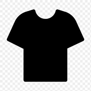 T-shirt png social media icon in flat style | Free stock illustration | High Resolution graphic