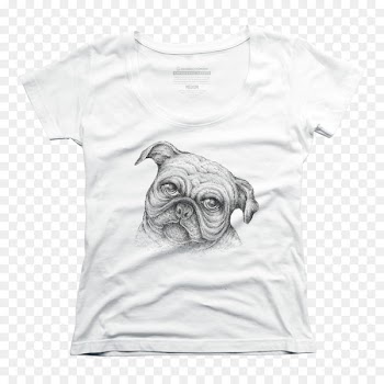 T-shirt Pug Sleeve Clothing - tshirt 