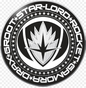 T-shirt Rocket Raccoon Star-Lord Drax the Destroyer Gamora - silver coin 