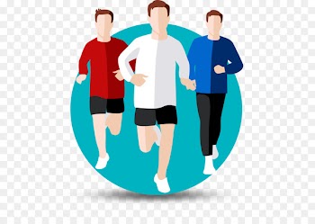 T-shirt Running Health Image Illustration - badmitton watercolor 