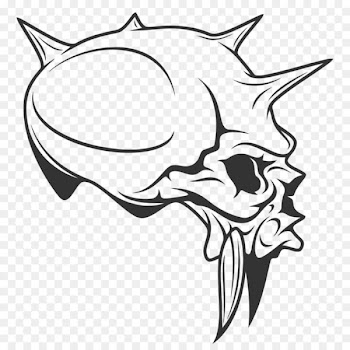 T-shirt Skull Illustration - Warcraft Skull 