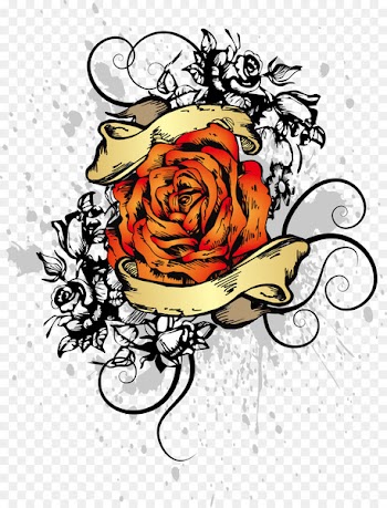 T-shirt Sleeve tattoo Flash - Heart-shaped tattoo T-shirt 