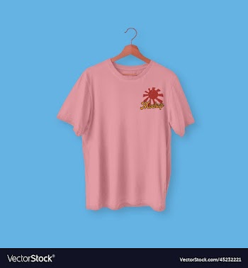 t-shirt sport mockup template image