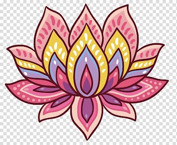 T-shirt Sticker Decal Redbubble Watercolor painting, Hand-painted pink lotus transparent background PNG clipart