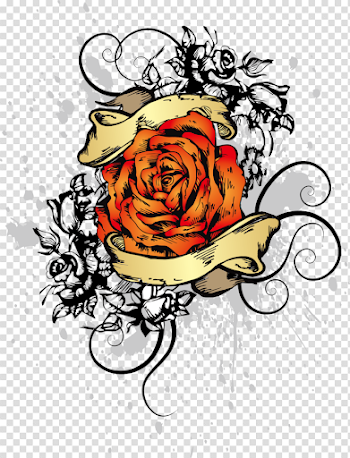T-Shirt Tattoo Flash Heart-Shaped Sleeve Download HQ PNG