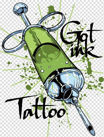 T-shirt Tattoo ink, Abstract needle transparent background PNG clipart