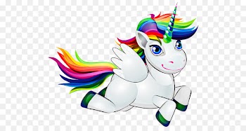 T-shirt Unicorn Blanket Clip art - White cartoon unicorn 