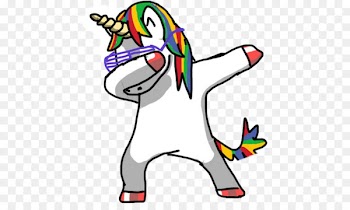 T-shirt Unicorn Dab Clothing Dress - T-shirt 