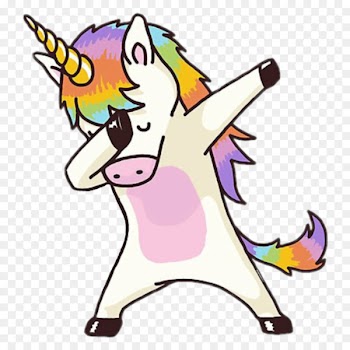 T-shirt Unicorn Dab Hoodie Art - T-shirt 