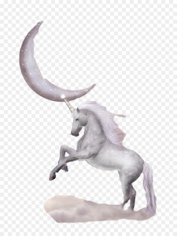 T-shirt Unicorn Fairy tale - Moon unicorn 