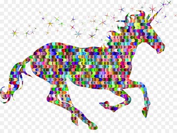 T-shirt Unicorn Silhouette Legendary creature Clip art - unicorn 
