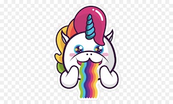 T-shirt Unicorn Sticker Soundbouy Yanny - T-shirt 