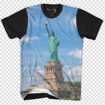 T-shirt United States Hoodie Impeachment of Bill Clinton, Watercolor Statue Of Liberty transparent background PNG clipart