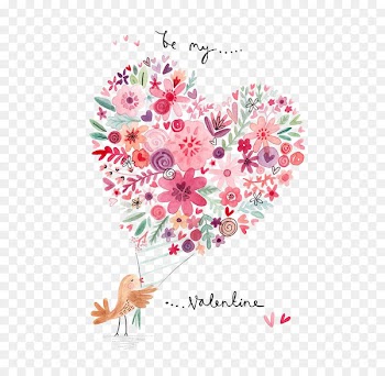 T-shirt Valentines Day Greeting card Illustrator Illustration - Love flowers 