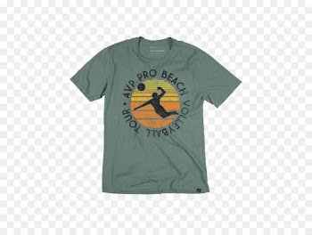 T-shirt Volleyball Logo Sleeve Font - Men Volleyball Serve 