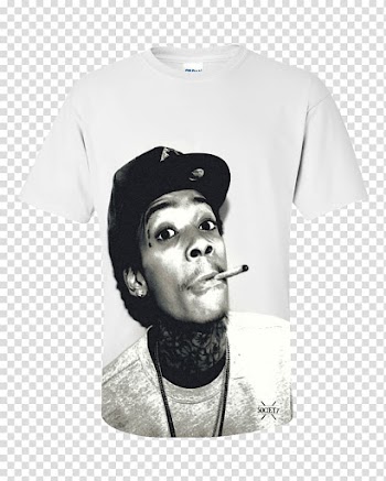T-shirt Wiz Khalifa Canvas print Rapper, T-shirt transparent background PNG clipart