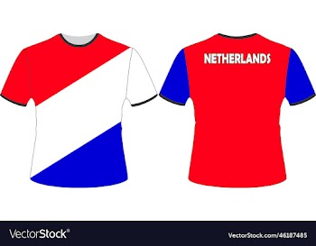 t shirts design with netherlands flag