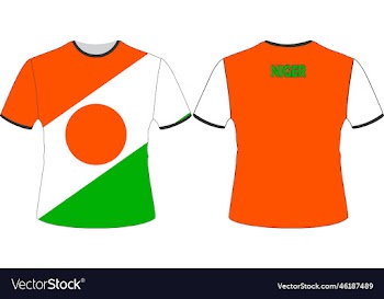 t shirts design with niger flag