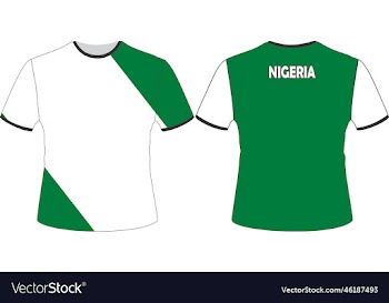 t shirts design with nigeria flag