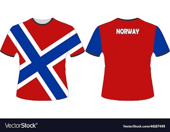 t shirts design with norway flag