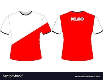 t shirts design with poland flag
