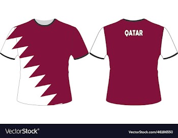 t shirts design with qatar flag
