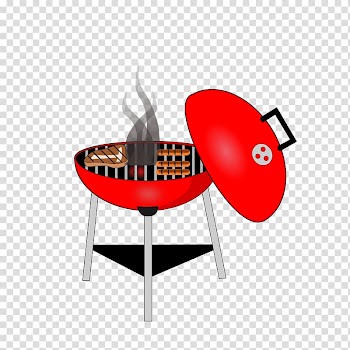 T-steak and sausages on top of outdoor charcoal grill , Barbecue chicken Sausage Grilling , BBQ File transparent background PNG clipart