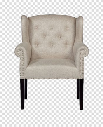 Table Chair Nightstand Dining room Upholstery, White sofa transparent background PNG clipart