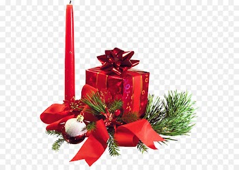 Table Christmas decoration Centrepiece - Christmas candles 