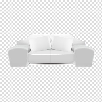 Table Couch Chair Pattern, White sofa style transparent background PNG clipart