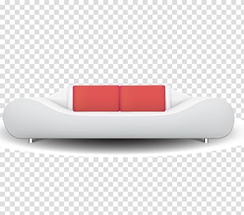 Table Couch Chair, White sofa transparent background PNG clipart