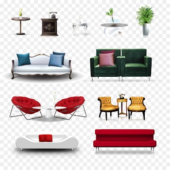 Table Furniture Living room Chair - Furniture Vector 