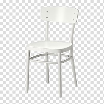 Table IKEA Chair Dining room Kitchen, White chair transparent background PNG clipart