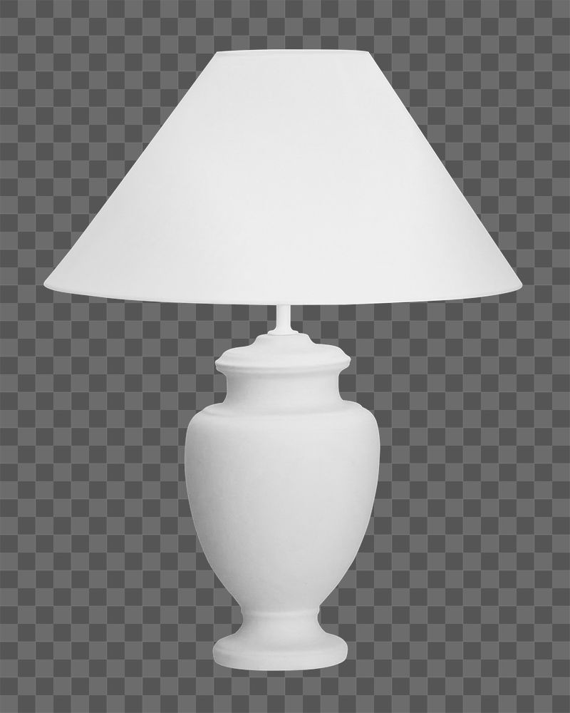 Table lamp png sticker, transparent | Free PNG - rawpixel