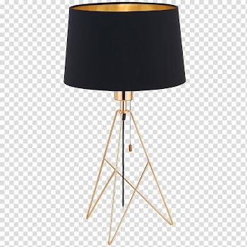 Table Lighting EGLO Edison screw, copper wall lamp transparent background PNG clipart