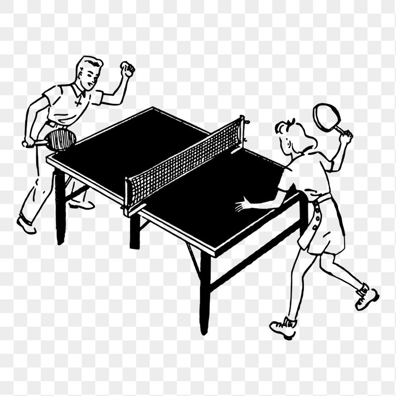 Table tennis  png sticker, | Free PNG - rawpixel