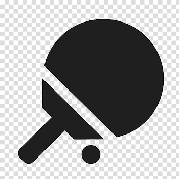 Table tennis racket, abstract tennis racket transparent background PNG clipart
