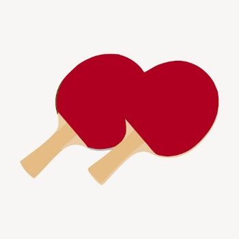 Table tennis racket clipart, sport | Free PSD - rawpixel