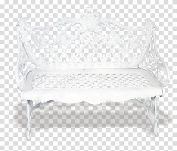 Table White Chair Rectangle, Classical hollow white sofa transparent background PNG clipart